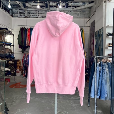Supreme × CHAMPION 25SS HOODED SWEATSHIRT PINK MEDIUM 57292