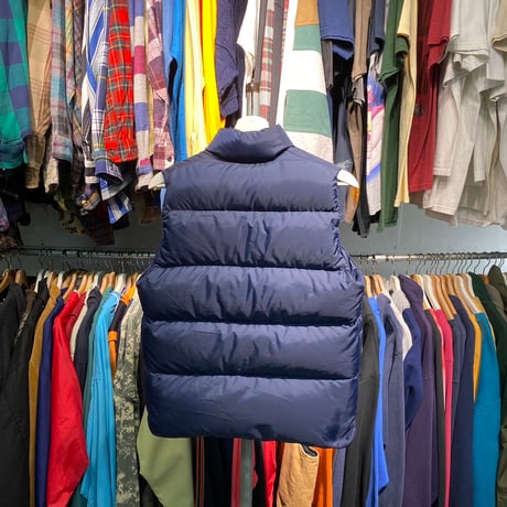 CRESCENT DOWN WORKS DOWN VEST NAVY SMALL 94065