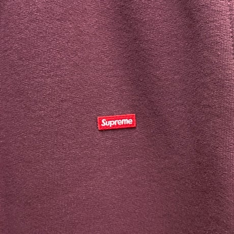 Supreme SMALL BOX DRAWCORD SWEATPANT MAROON XL 81329
