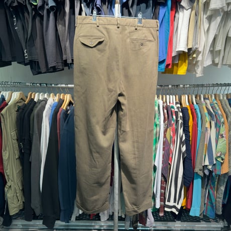 POLO RALPH LAUREN 90S SIENA PANT BROWN 34/32 64001