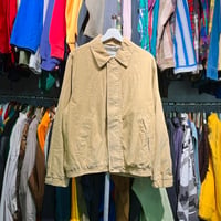 L.L.BEAN 00S MOLESKIN JACKET YELLOW MEDIUM 87072