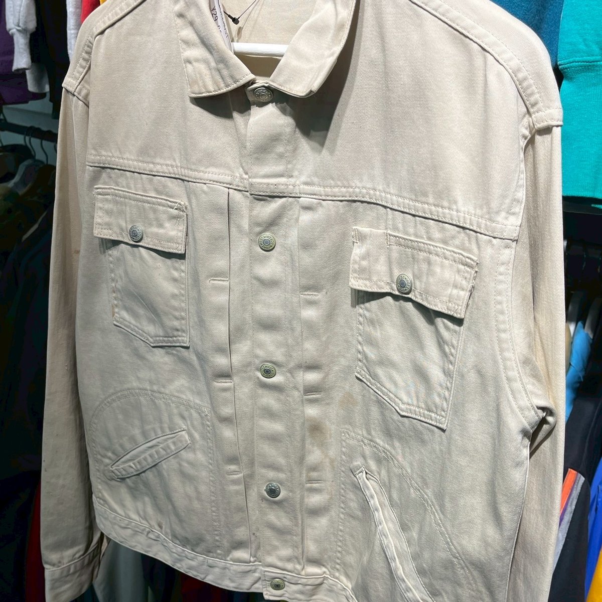 FOREMOST 60S カツラギ TRACKER JACKET BEIGE fits LAR