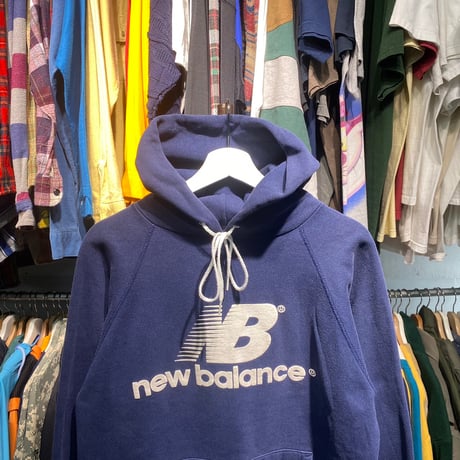 NEW BALANCE 90S LOGO HOODIE GREY LARGE 54918
