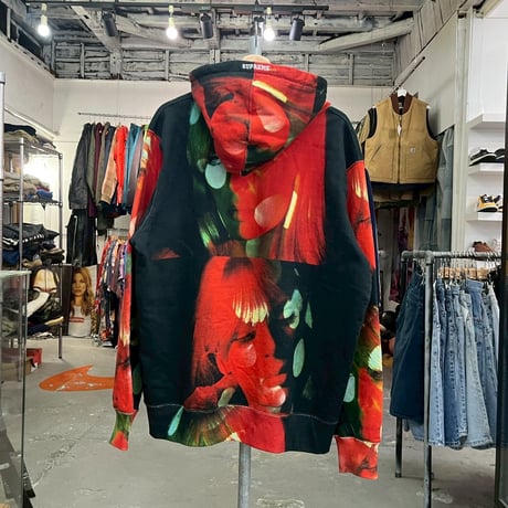 Supreme × THE VELVET UNDERGROUND NICO HOODED SWEATSHIRT MULTICOLOR LARGE 86809