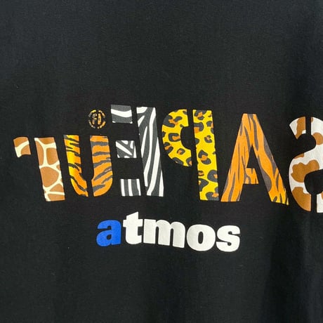 SAPEur × atmos NIGHT SAFARI LOGO HOODIE BLACK XXL 93303