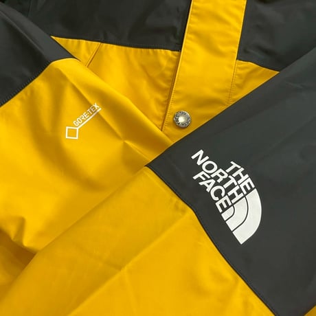 THE NORTH FACE MOUNTAIN RAINTEX COAT YELLOW MEDIUM NP11940 62590
