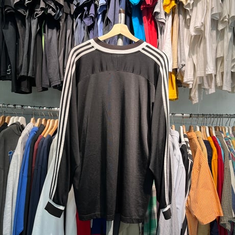 ADIDAS 90S SOCCER JERSEY BLACK LARGE 66639