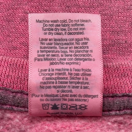 RUSSELL FRONT V AFTER DYE SWEAT SMALL 79794