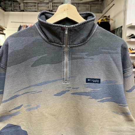 KITH × Columbia PFG QUARTER ZIP NOCTURAL MEDIUM 96845