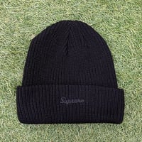 Supreme LOOSE GAUGE BEANIE BLACK 17630