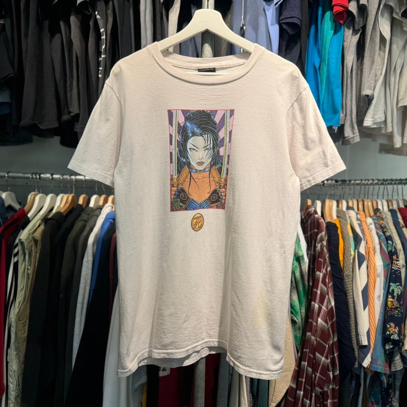 MARVEL 90S 死/SHI CHARACTER PRINT WHITE MEDIUM 2