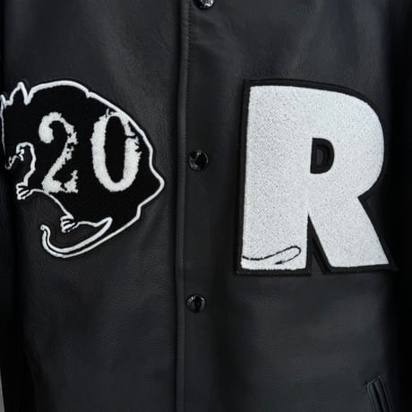 WTAPS × NEIGHBORHOOD × RATS 20th ALL LEATHER JACKET 25SPJ-0101 BLACK XL 75246