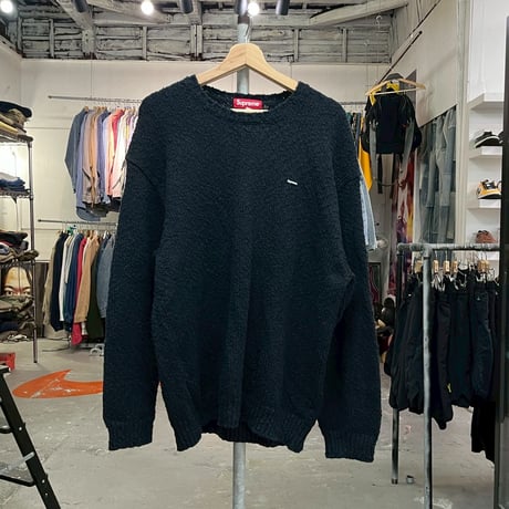 Supreme BOUCLE SMALL BOX SWEATER BLACK LARGE 56547
