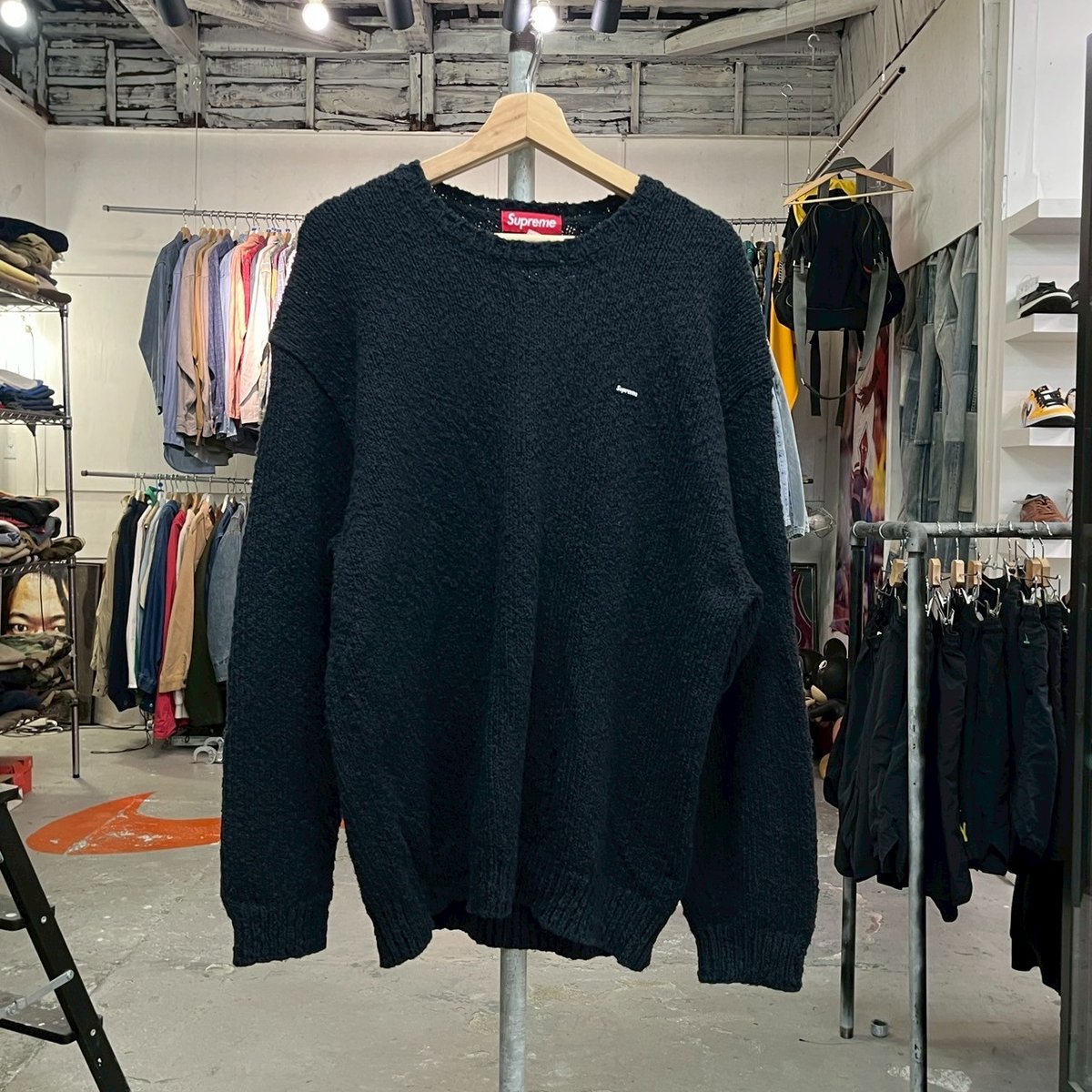 Supreme Bouclé Small Box Sweater Black M s-l1200.jpg