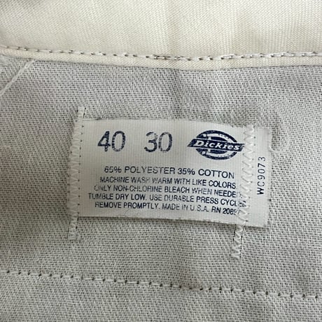 DICKIES 90S TWO TAC CHINOPANT BEIGE 40/30 49983