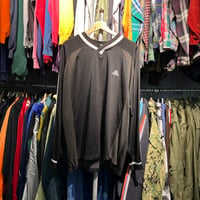 ADIDAS 90S SOCCER JERSEY BLACK LARGE 66639