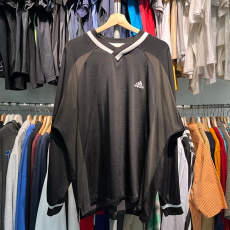 ADIDAS 90S SOCCER JERSEY BLACK LARGE 66639