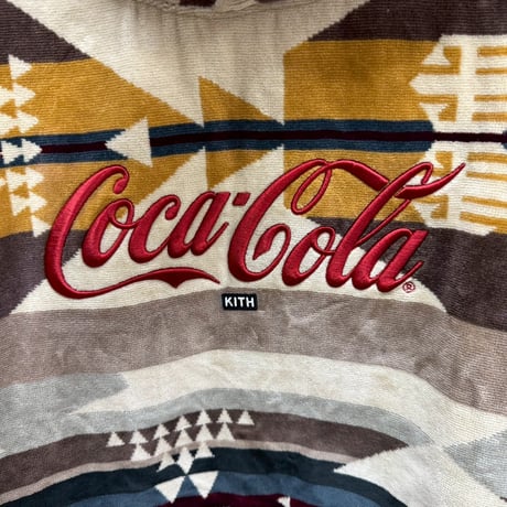 KITH × COCA COLA PENDLETON HOODIE MULTI LARGE 17579