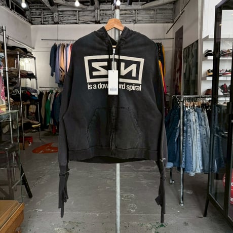 PROJECT G/R ZYGON ZIP HOODIE FADE BLACK 2 17505