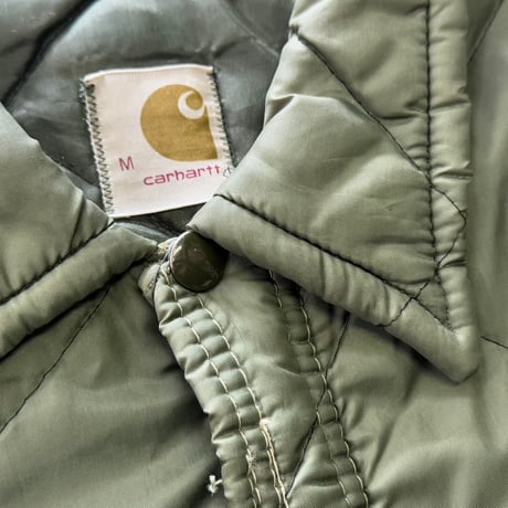 CARHARTT 70S NYLON QUILTING ZIP UP JACKET MEDIUM 94508