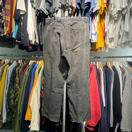 FRENCH WORK 50S CORDUROY WORKPANT BLACK fits XL 74841