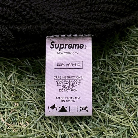 Supreme LOOSE GAUGE BEANIE BLACK 17624