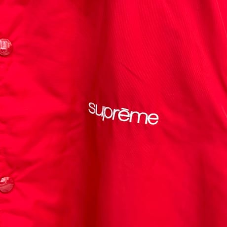 Supreme FIVE BOROUGHS COACHES JACKET RED LARGE 70468