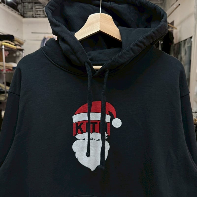 KITH × TREATS SANTA HOODIE BLACK XL 17532 | BRA