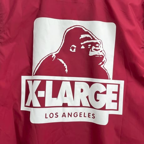 X-LARGE OG LOGO COACHES JACKET RED SMALL 01163519 55613