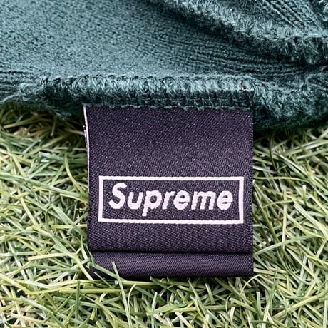 Supreme × NEW ERA BOX LOGO BEANIE DARK PINE 04762