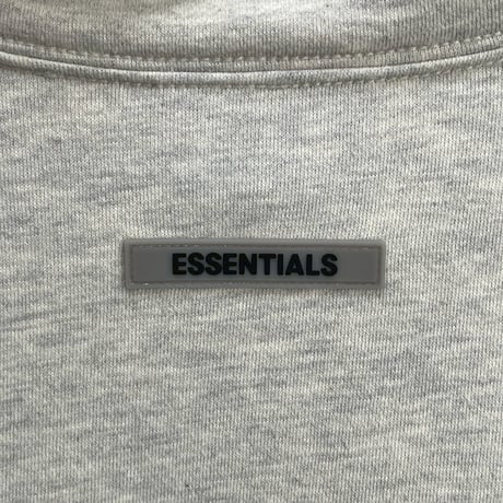 ESSENTIALS PULLOVER MOCKNECK SWEATSHIRT OATMEAL SMALL 74285