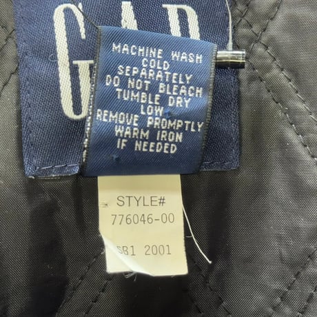 GAP 90S NYLON JACKET BLACK XL 02996