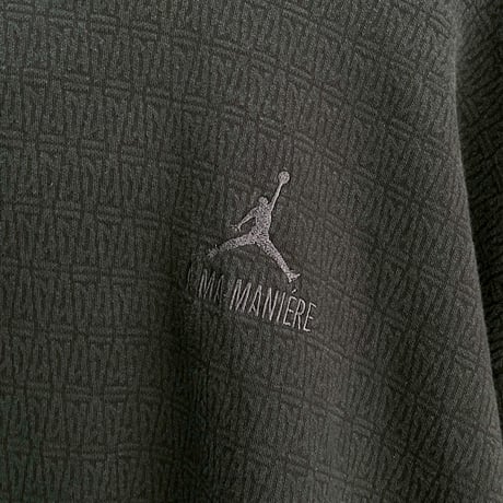 NIKE × A MA MANIERE JORDAN AMM JACQUARD SWEAT HOODIE DV7455-010 BLACK XL 09461