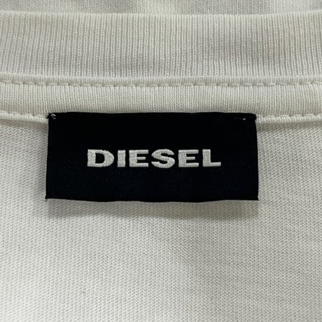 DIESEL T-DIEGO A7 SS TEE WHITE SMALL 21839