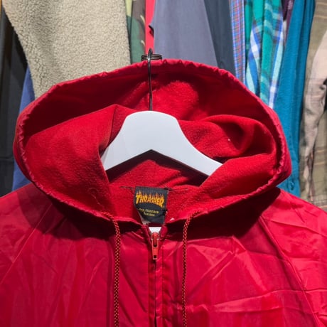 THRASHER NYLON HOODED JACKET fits LARGE 96337