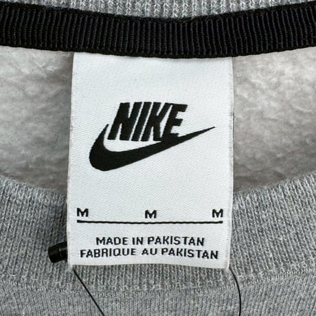 NIKE × STUSSY OVERSIZED CREWNECK SWEAT DO9337-063 GREY MEDIUM 76710