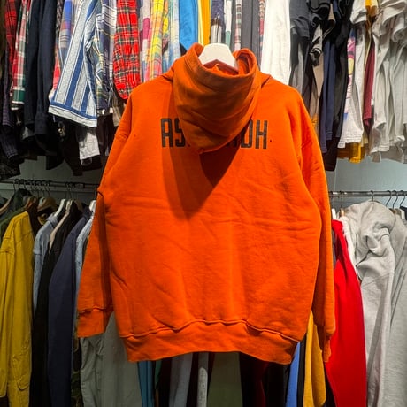 RUSSELL 80S DOUBLEFACE HOODIE ASPLNDOH ORANGE LARGE 39522