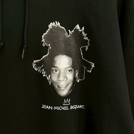 WACKO MARIA × JEAN-MICHEL BASQUIAT PULLOVER HOODED SWEAT SHIRT BASQUIAT-WM-SS06 BLACK XL 10320