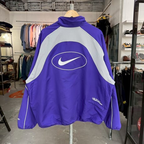 Supreme × NIKE TRACK JACKET PURPLE XL 76681