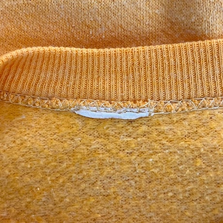 VINTAGE 60S WINTER WISCONSIN SWEAT YELLOW fits XL 66493