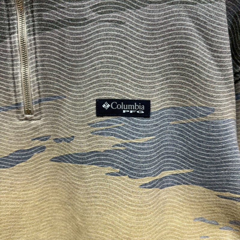 KITH × Columbia PFG QUARTER ZIP NOCTURAL MEDIUM