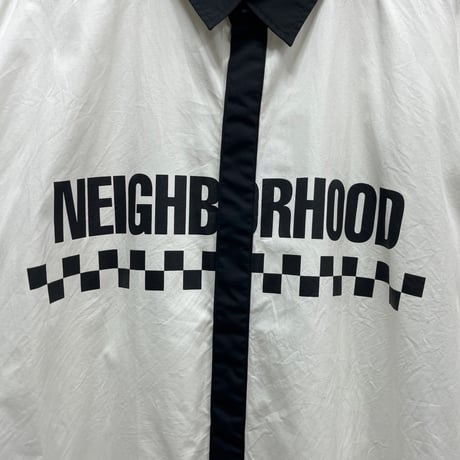 NEIGHBORHOOD TIE SHIRT LS WHITE XL 241AQNH-SHM09 89237