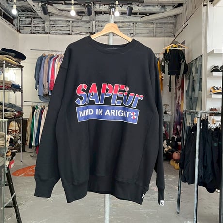 SAPEur MIA SWEAT BLACK XL 11700
