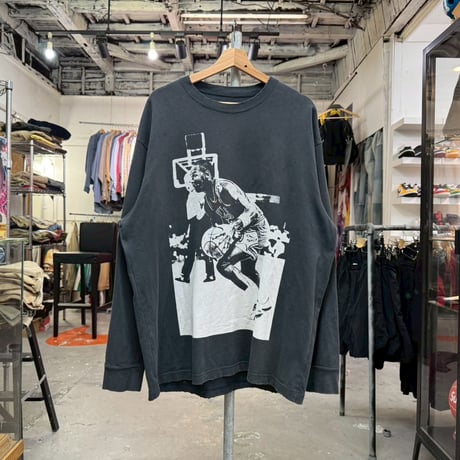 NIKE × UNION JORDAN BRAND LONG SLEEVE T-SHIRT DM2841-045 BLACK LARGE 17583
