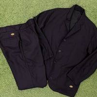 DICKIES × BEAMS × TRIPSTER  WORK JACKET & PANTS  SET UP  BLACK MEDIUM 63158