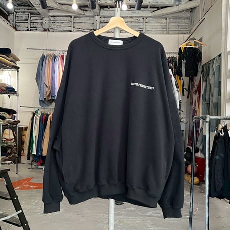 COOTIE FLEECE SWEAT CREW BLACK XL 76694
