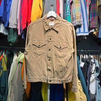 LEVI'S COTTON TWILL TRACKER JACKET BEIGE 42 86404