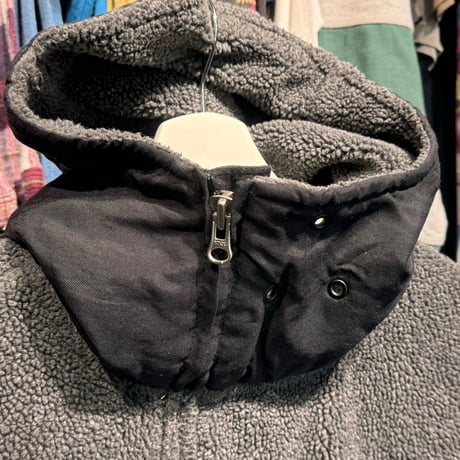TOMMY HILFIGER 90S FLECCE HOODIE GREY/BLACK XL 98455