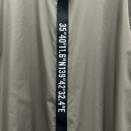 WTAPS BD 02 CTPL BROADCLOTH LS SHIRT OLIVE DRAB 04 222TQDT-SHM03 90209