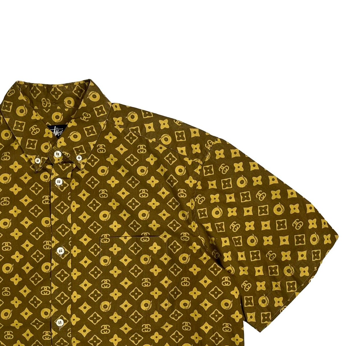Stussy 90s SS monogram Shirt 半袖シャツ